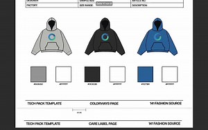 Fashion Tech Pack (AI   PDF) - Etsy