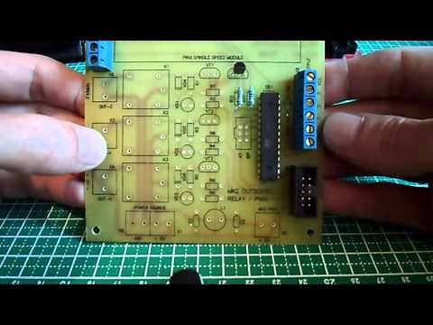 Spindle PWM speed control for MK1 and MK2 Planet CNC USB controller