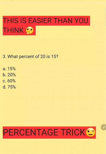 Percent Problem #mathtrick #ilovemath #mathhacks #percent #percents #matheasysolutions #math #mathtutor#learningmathematics #matheasy #mathteachersoftiktok #fyp #fypシ #foryoupage #foryourpage #matheasysolutions #mathtutorials
