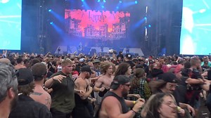 Lamb of God Wall of Death @ Inkcarceration Festival #americanmoshpits #lambofgodband #lambofgod #wallofdeath #inkcarceration #inkcarcerationfestival | American Mosh Pits