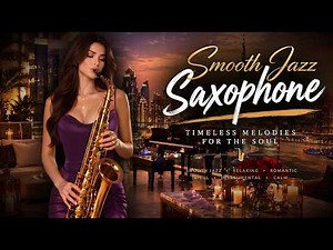 Smooth Saxophone Sunset 🌅 Relaxing Jazz Lounge for Evening Chill & Peaceful Mood