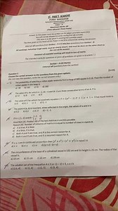 ST.PAUL’S ACADEMY BURDWAN ICSE CLASS 10TH SELECTION EXAM PAPER| MUST TRY