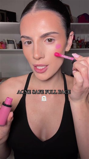 Acne-Safe Full Face Makeup Routine