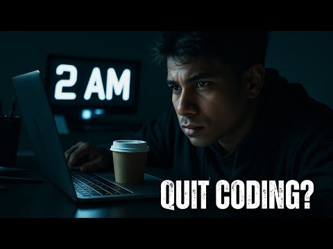 Why I Quit Coding? 😢 The Truth