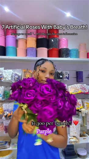 Stunning 7 Artificial Roses with Baby’s Breath for Any Occasion