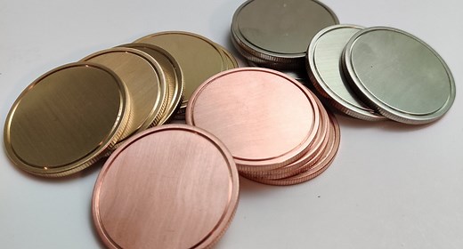 Coin blanks for laser engravers — Umburry