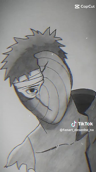 Obito e a Máscara Quebrada no Anime Naruto