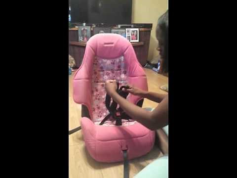 How to put a Cosco car seat back together