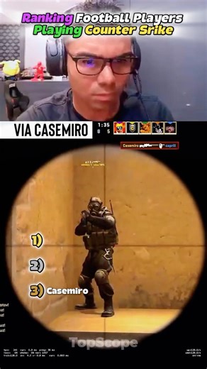 Football Players Playing Counter Strike 🤯⚽
