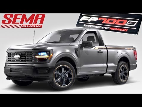SEMA Supercharged 700 Horsepower F 150 FP700S by Ford Performance Parts