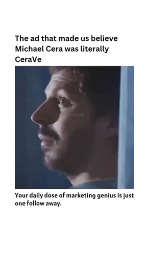 Your Marketing Executive | Michael Cera starring in the CeraVe Super Bowl commercial is the best thing I’ve seen today This CeraVe campaign was a masterpiece of... | Instagram