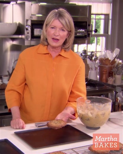 This beloved recipe comes from Martha's daughter, Alexis. The batter produces very flat and crisp chocolate-chip cookies. Use an ice-cream scoop to ensure even baking and uniform size and remember that they spread wide on the pan during baking. Get the recipe here: https://bit.ly/37xlBJt | Martha Stewart