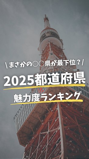 ほし| 節約とお得情報発信 on Instagram: "埼玉県が初の最下位にランクイン！？埼玉が最下位になったのはなぜ？ 2025年最新版「都道府県別 魅力度ランキング」発表✨ 住みたい・行きたい・自慢したい県、ランクインしてるかも👀 このアカウント（@hoshi_money_）では、 ✅お金の節約術 ✅お得情報 ✅資産運用のコツ ✅将来に役立つお金の知識 をわかりやすく発信していきます！ 知らないだけで損してることがいっぱい... 少しずつ見直して、未来の資産を育てましょう！ ← 「あとで見返す」ために【保存】 ← 「もっと知りたい」と思ったら【フォロー】 #魅力度ランキング #都道府県ランキング #日本の魅力 #住みたい街 #2025年版 #都道府県別 #観光地巡り#意外な結果"