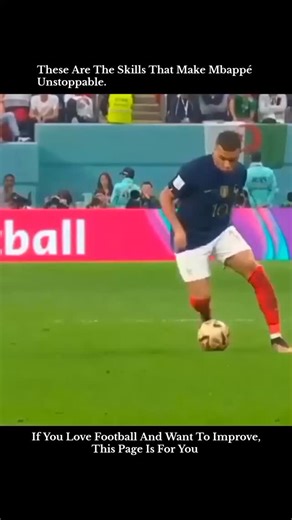 Master Football | Learn & Improve on Instagram: "Learn the skills Mbappé uses to beat defenders. ⚡🤯 Mbappé doesn’t rely on fancy tricks — his skills are built on speed, timing, and intelligence. One quick touch, a sudden change of pace, and perfect body positioning are enough to leave defenders chasing shadows. Every movement has a purpose, every skill is used at the right moment. If you train these fundamentals consistently, you’ll start creating space, winning 1v1s, and attacking with confide