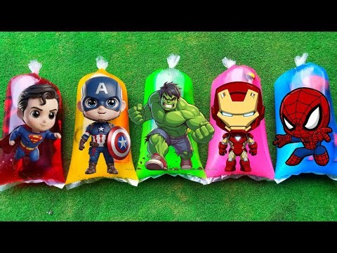 MARVEL AVENGERS: Spider-Man, Hulk, Ironman, Captain Amerika, Venom, Black panter, Superman, Batman