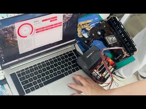 FormulaFlash Read Audi ZF 8HP55 Gearbox EPPROM FLASH on Bench- iECUTool.eu