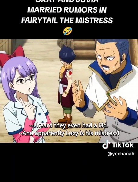 Fairy Tail Gray and Juvia Marriage Rumors Explained