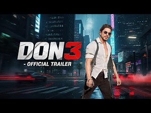 Don 3 - Official Trailer 2025 | Shahrukh Khan | Deepika Padukone | Prime Studio | 4k Ultra HD
