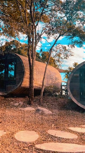 Waking up surrounded by limestone mountains This is your sign to slow down 📍The Rock Lodge, Khammouane 🇱🇦 #laos #thakhekloop #travel #khammouane #lodge