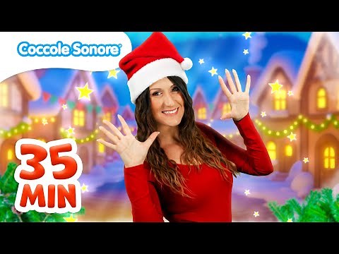 🎄 Aspettando il Natale | Compilation Canzoni di Natale per Bambini | Coccole Sonore