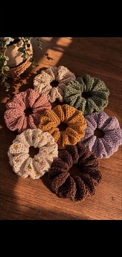 Aesthetic Crochet Hair Accessories #From Pinterest #Pinteresty firl 🌷🌷🌷🌷