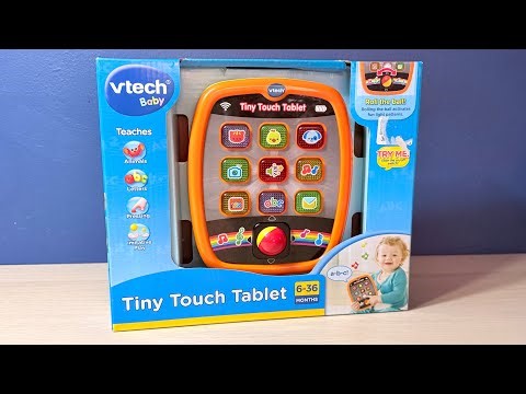 VTech Tiny Touch Tablet ASMR Unboxing