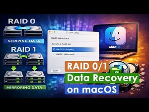 How to Recover Data from RAID 0/1 Created with Disk Utility – RAID Assistant on macOS