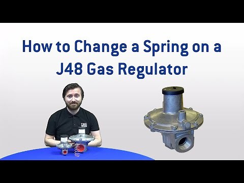 How to change the spring on a J48 Gas Regulator - Honeywell (Elster)