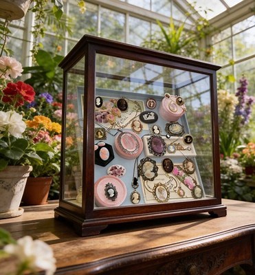Vintage Cameo Jewelry Lot Victorian Revival Gold Filled Sterling Silver Estate | eBay