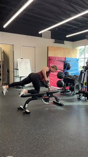 Bird dog row on bench