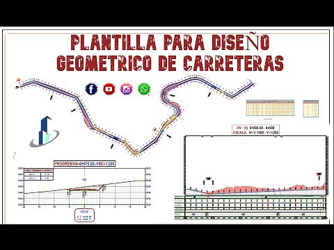 DISEÑO GEOMETRICO DE CARRETERA CON CON PLANTILLA- CIVIL 3D
