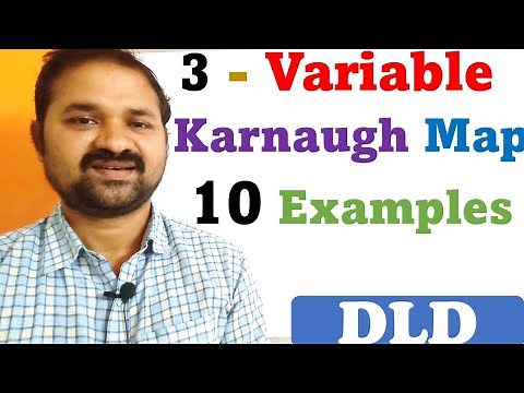 Three Variable Karnaugh Map | 3 -Variable K-Map | Simplification of Boolean Expressions | DLD | DE
