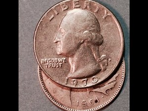 1970 Washington Quarters With Errors - Thin & 1941 Misprint