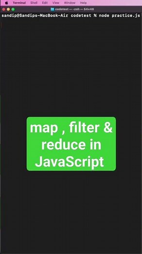 JavaScript Map Filter and Reduce Explained | map filter reduce