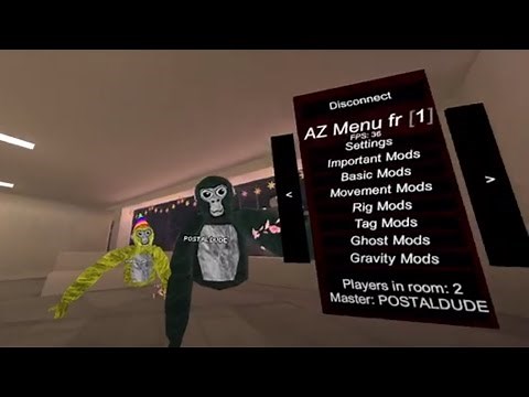 AZ menu V2 showcase