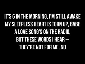 Fitz and the Tantrums - 6AM Lyrics