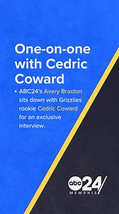 ABC24's Avery Braxton sat down with Grizzlies rookie Cedric Coward for an exclusive 1-on-1 interview. Coward talked about what he's looking forward to most about living in Memphis and what Grizz fans can expect from him as a player. Watch the full interview on the 24 app now. | ABC24 Memphis