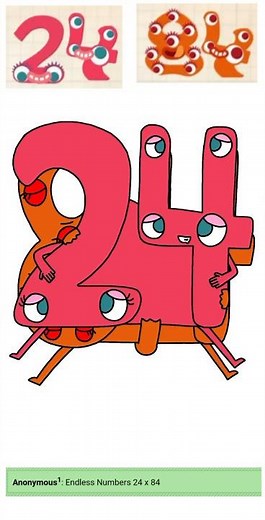 Endless Numbers 24 x 84 rule 34