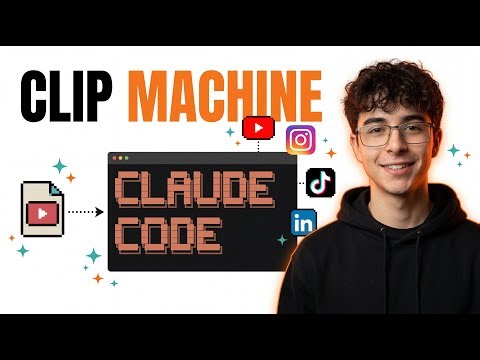 I Built a Short-Form Clip Machine Inside Claude Code