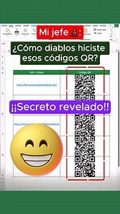 ✅El secreto para generar códigos QR personalizados en Excel 😱😱 #excel #microsoftexcel #excelavanzado #reelviral #foryouシ | Aprende Excel desde Cero