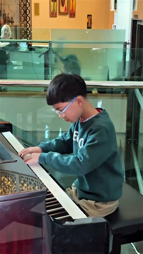 The impressive piano performance