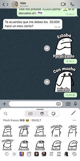 Uso de stickers en WhatsApp: Código de descarga