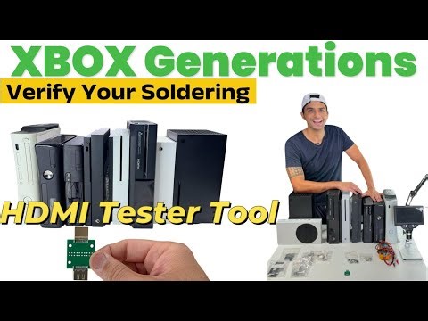 Test Any Xbox HDMI Port Using HDMI Tester Tool without taking it apart