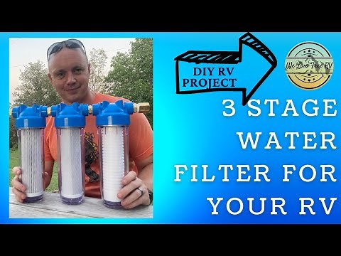DIY 3 Stage Water Filter System for RVs