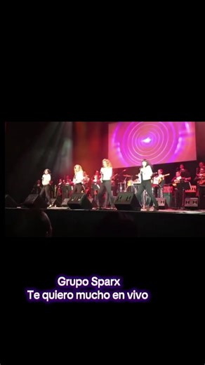 Grupo Sparx Te quiero mucho en vivo este concierto fue antes de la pandemia y si no me equivoco @yolandadelrio estuvo en esa presentation #sparx #paratiiiiiiiiiiiiiiiiiiiiiiiiiiiiiii #flypシ #music #concierto