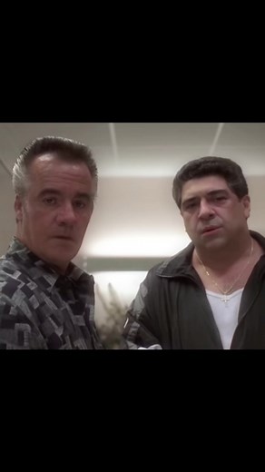 Vincent Pastore and Joey Diaz in The Sopranos