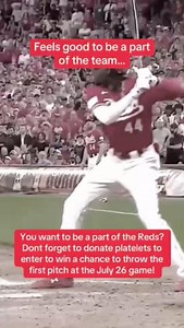 Don't forget to get your first platelet donation in for Pitching for...