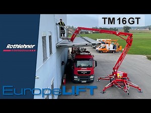 Europelift TM16GT Anhänger-Arbeitsbühne