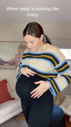 #pregnant #pregnancy #baby #babykicks #fyp #foryou #ilikeit