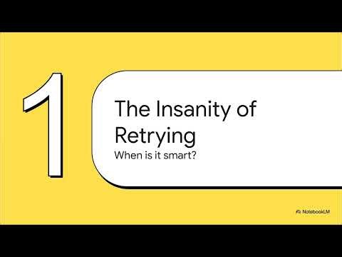 The Retry Dilemma in Distributed Systems